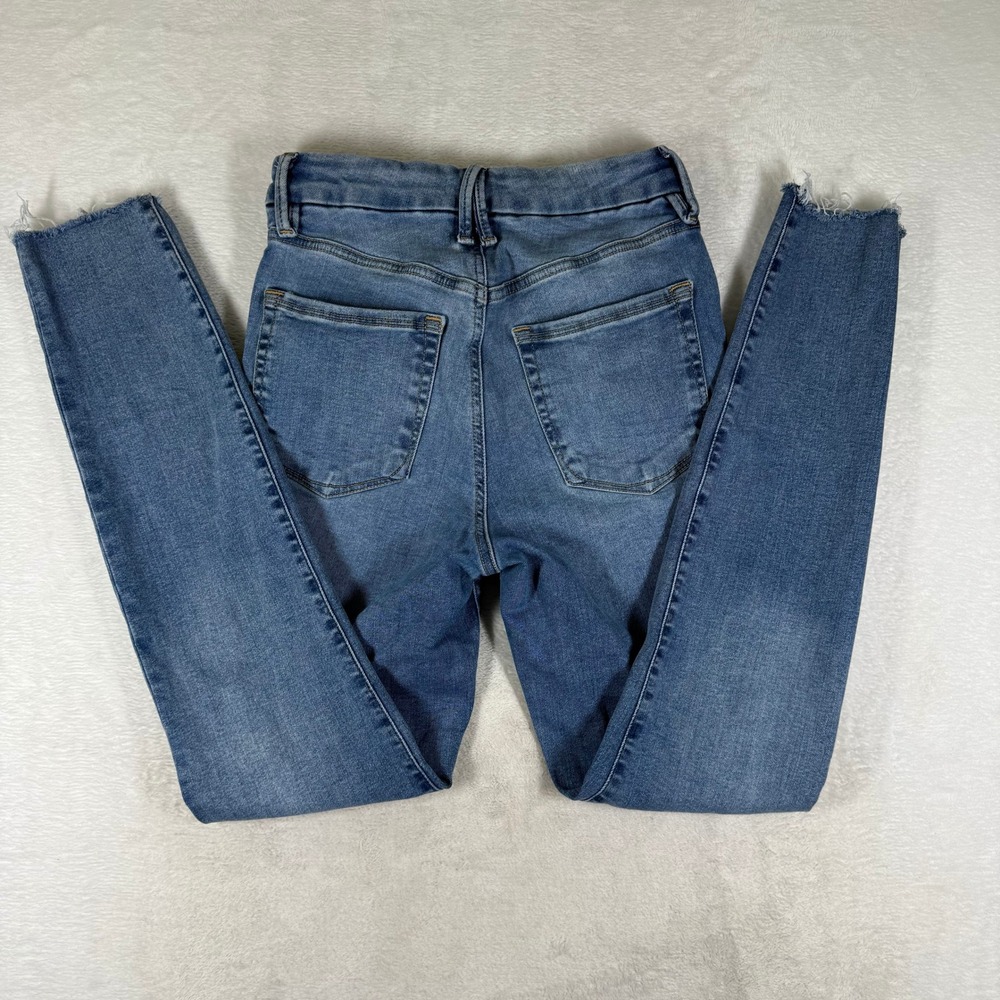 Good American Always Fits Good Waist Skinny Jeans Indigo tagged Size 6-12